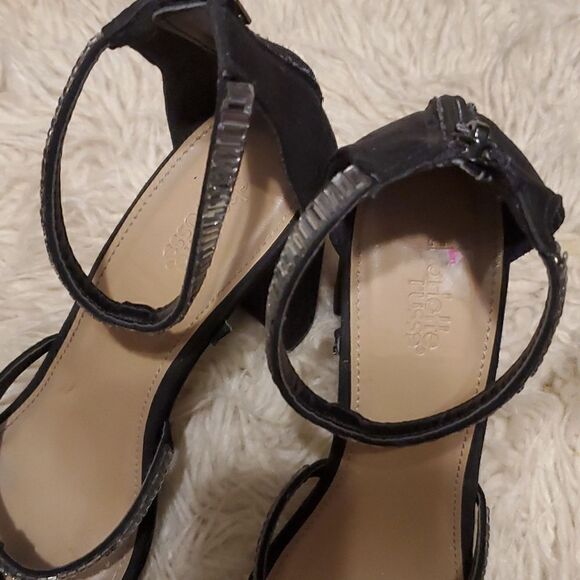 Sequin prom dance style heels size 8 - Picture 6 of 11